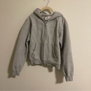 ARITZIA TNA GREY HOODIE SWEATSHIRT